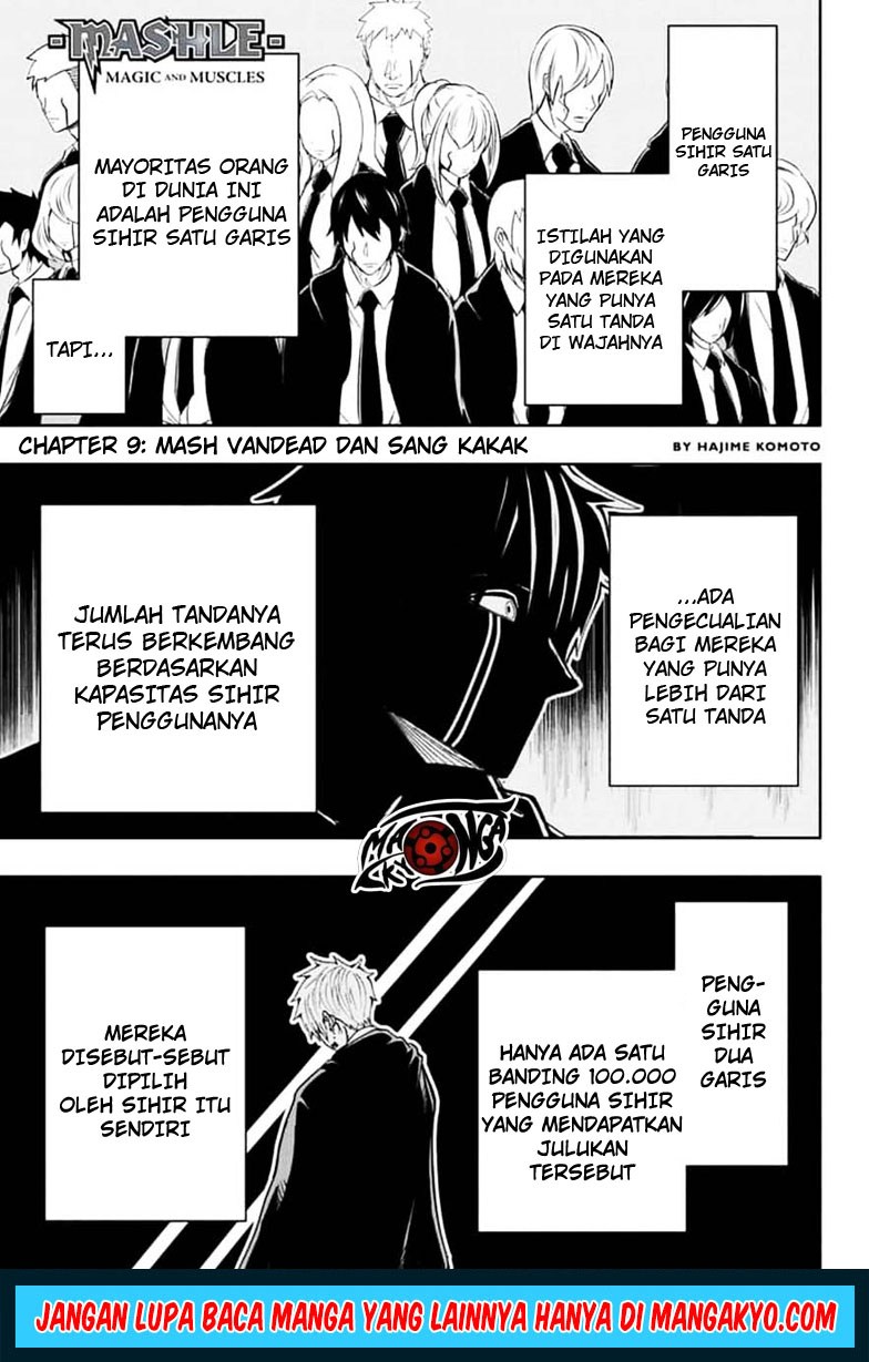 Mashle: Magic and Muscles chapter 9